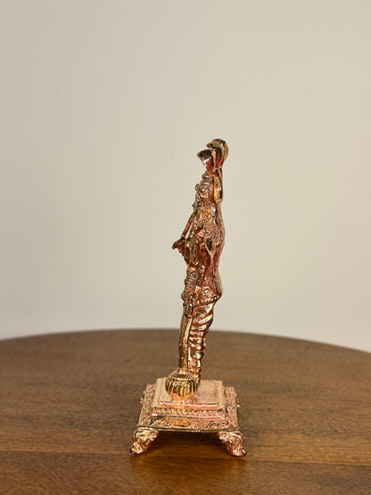 Veerabhadra swamy - copper idol