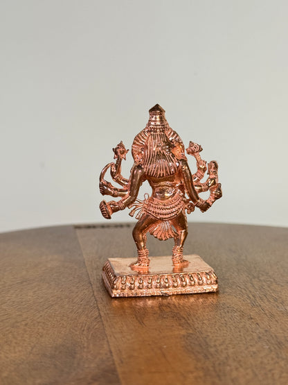 Ugra Narasimha Swamy idol made of pure copper