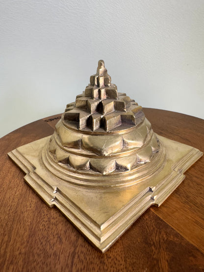 Sri Yantra Meru - Prasiddh idols presents Panchaloha handcrafted idol