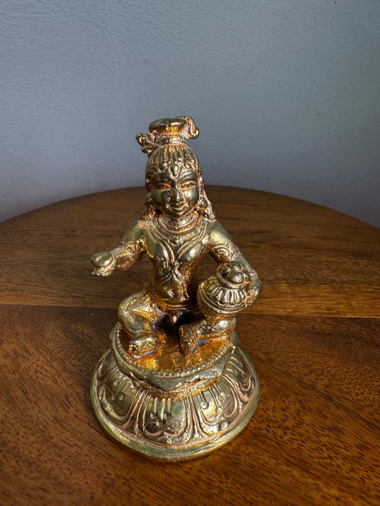 Butterball Krishna - Prasiddh idols presents Panchaloha idol