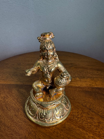 Butterball Krishna - Prasiddh idols presents Panchaloha idol