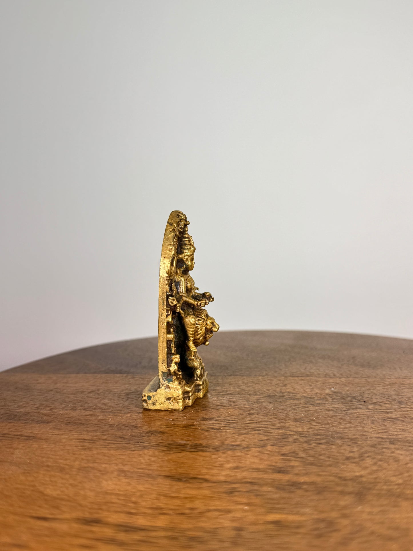 Banashankari devi - Museum replicated panchaloha idol