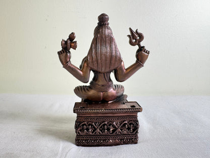 Muneshwara Swamy - Prasiddh idols presents copper made Black polished idol
