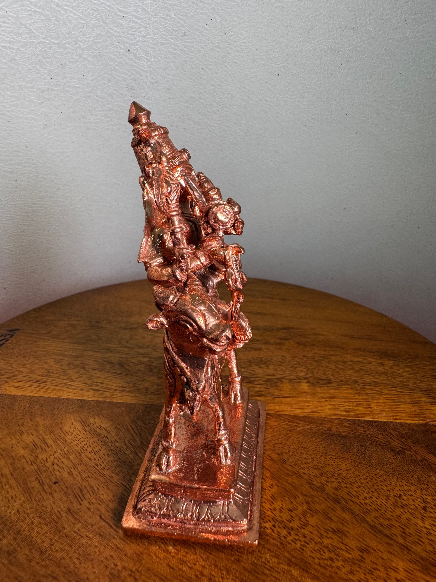 Uma Maheshwar With Vrushabha Vahana - Prasiddh idols presents copper idol