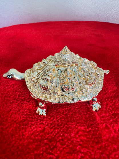 Astalakshmi Meru SriYantra - Prasiddh idols presents resin made gold polished idol