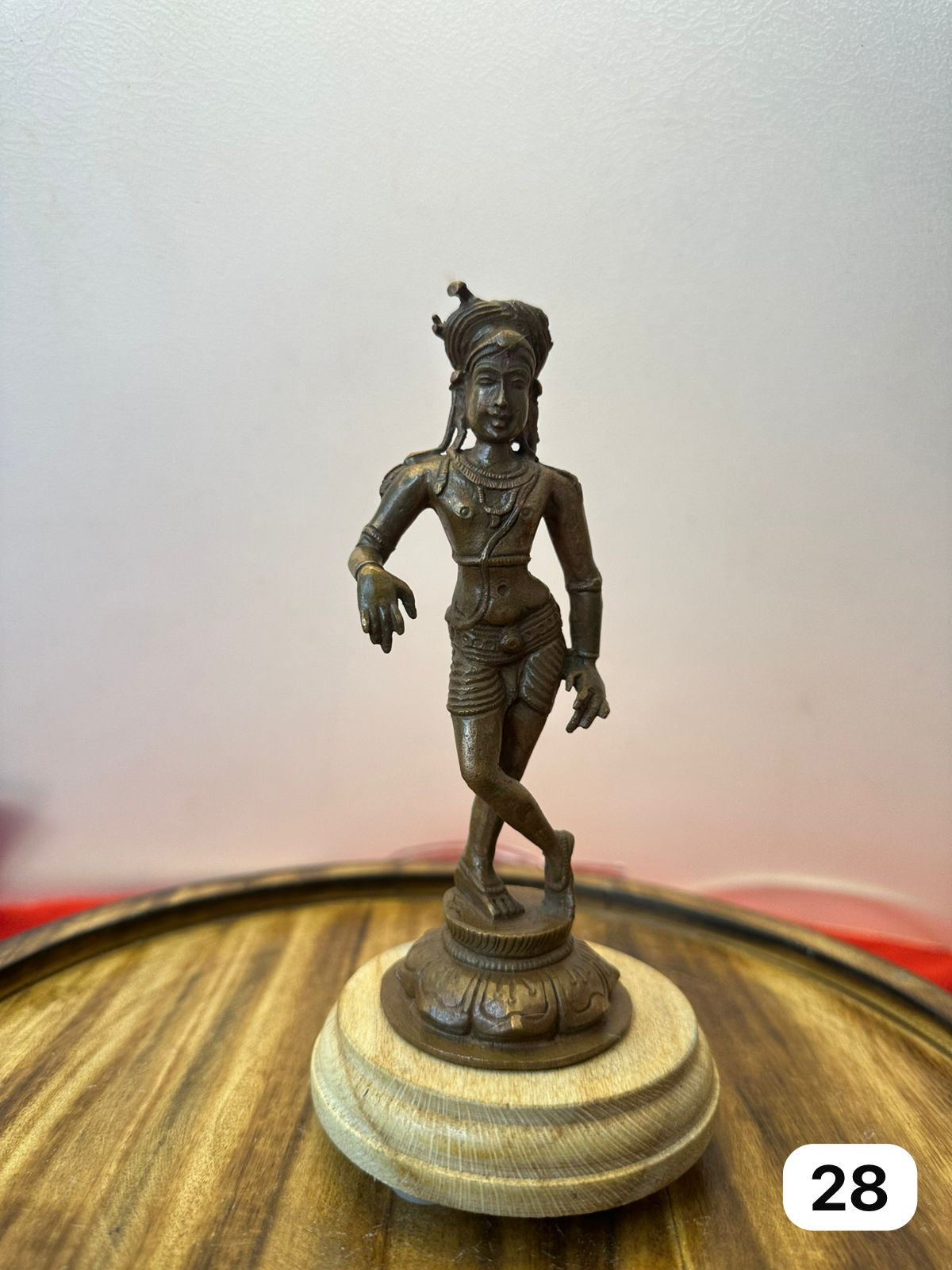 Standing Shiva - museum replicated copper idol