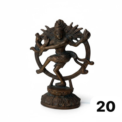 Vintage copper made Nataraja swamy