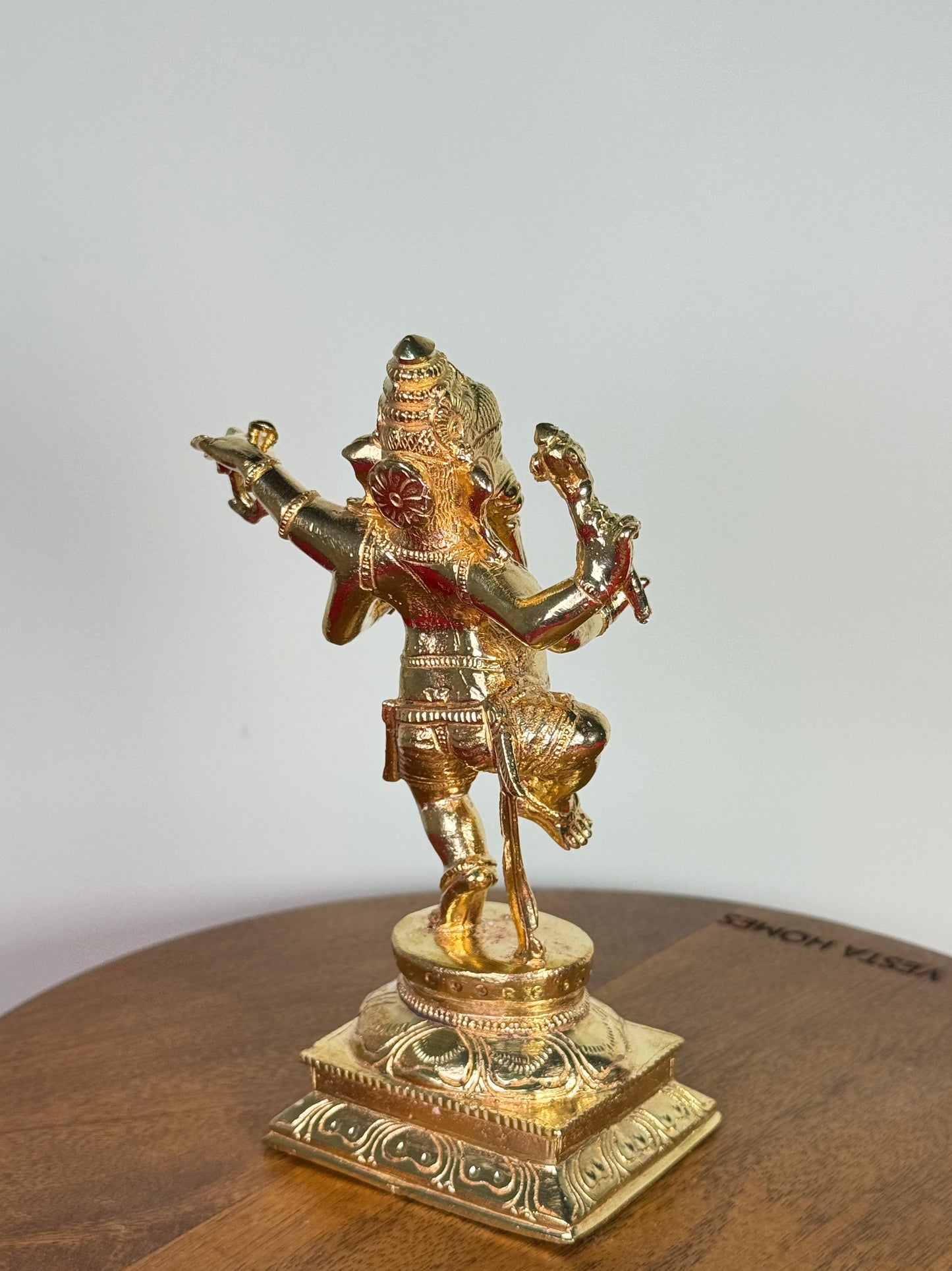 Nartana/ Naatya Ganapati idol made of panchaloha