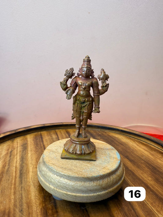 Srinivasa swamy - museum replicated copper idol