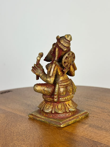 Varahi devi - museum grade replicated panchaloha idol