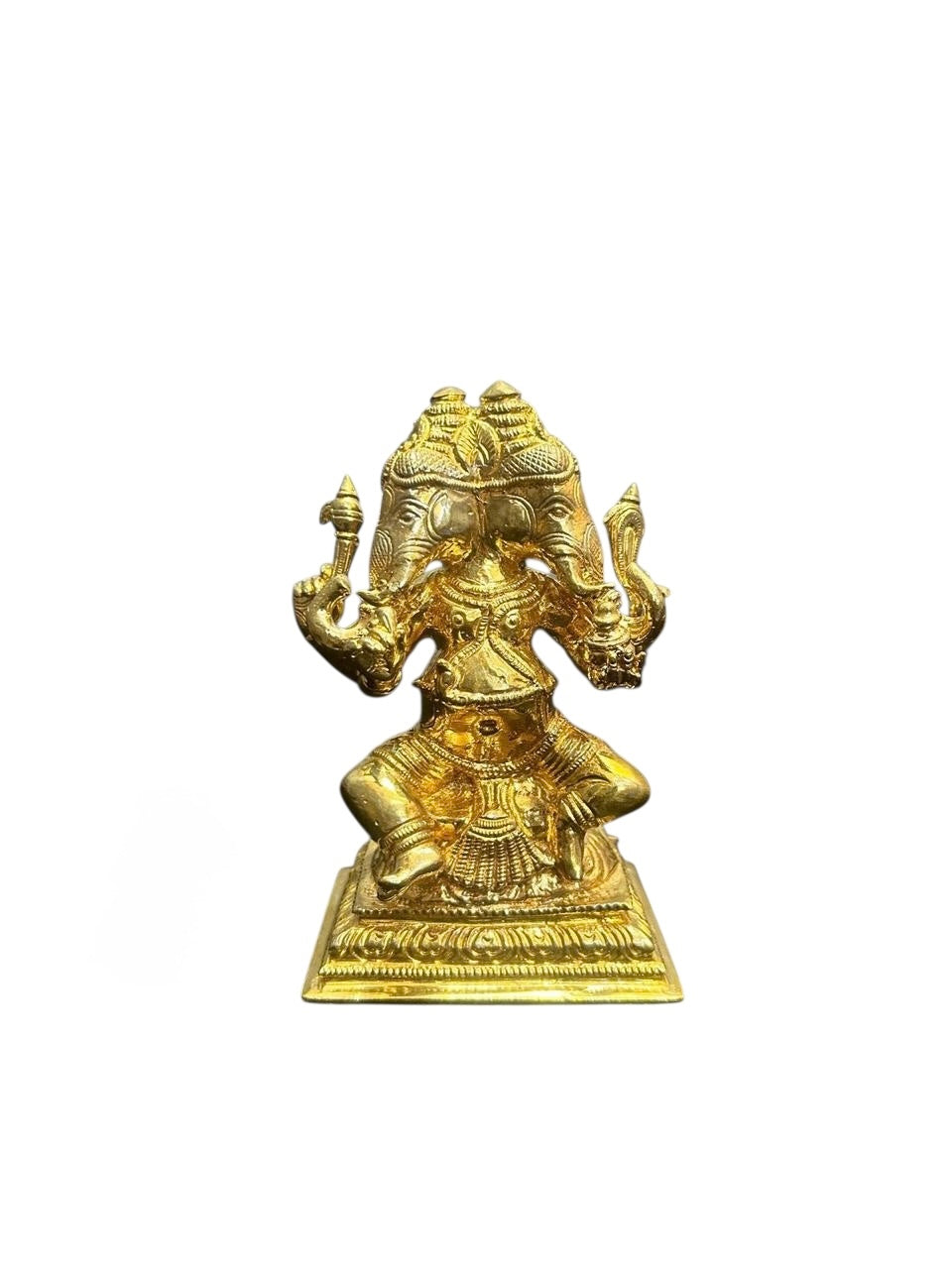 Dvimukha Ganapathi - Prasiddh Idols Presents Panchaloha Idol (Custom Made)