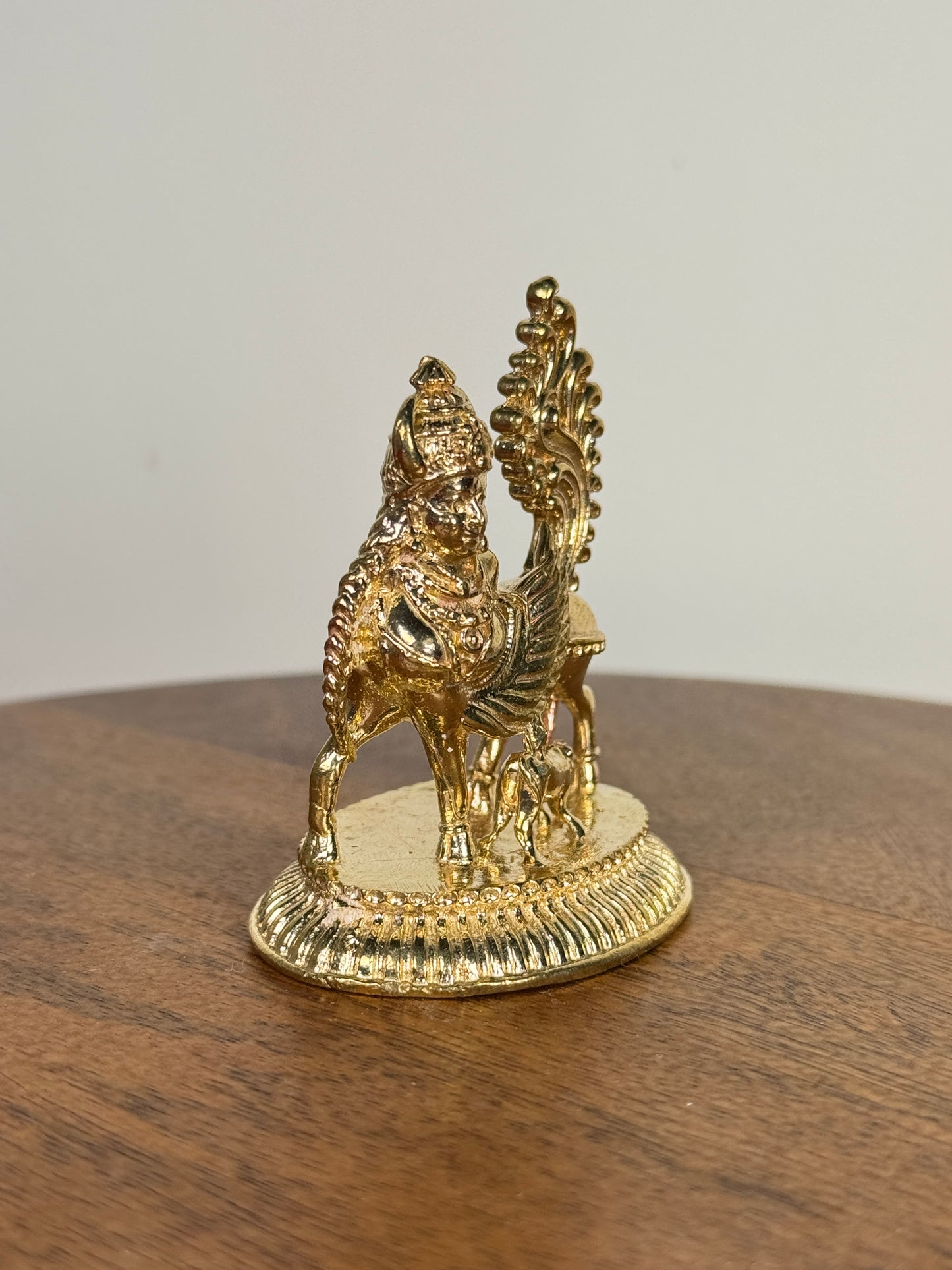 Kamadhenu idol - panchaloha idol