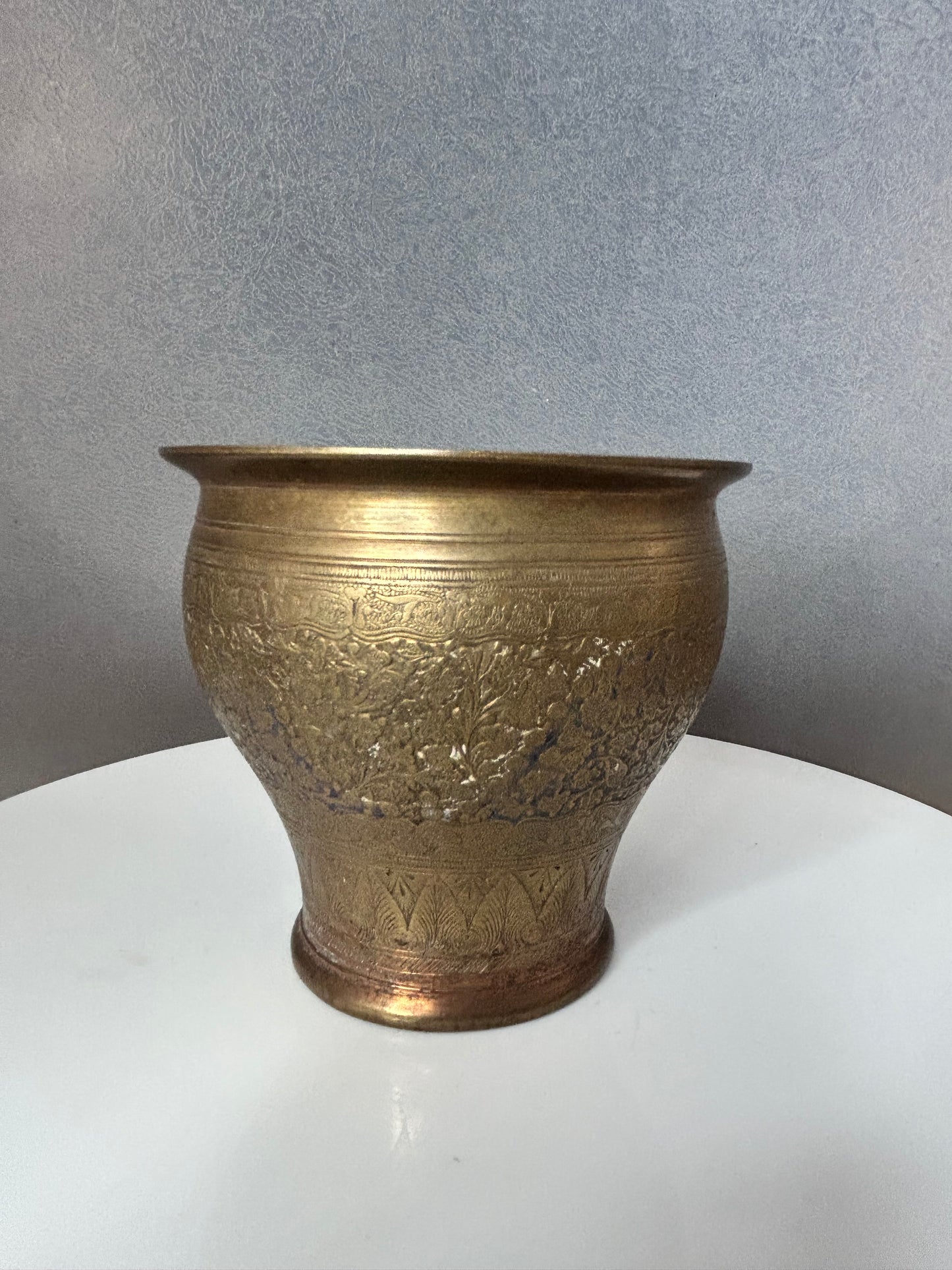 Vintage made bronze tumbler
