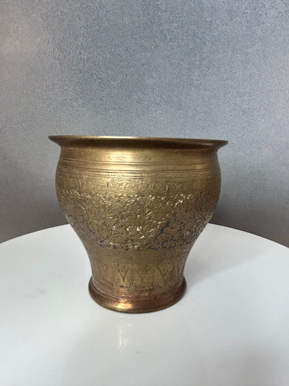 Vintage made bronze tumbler