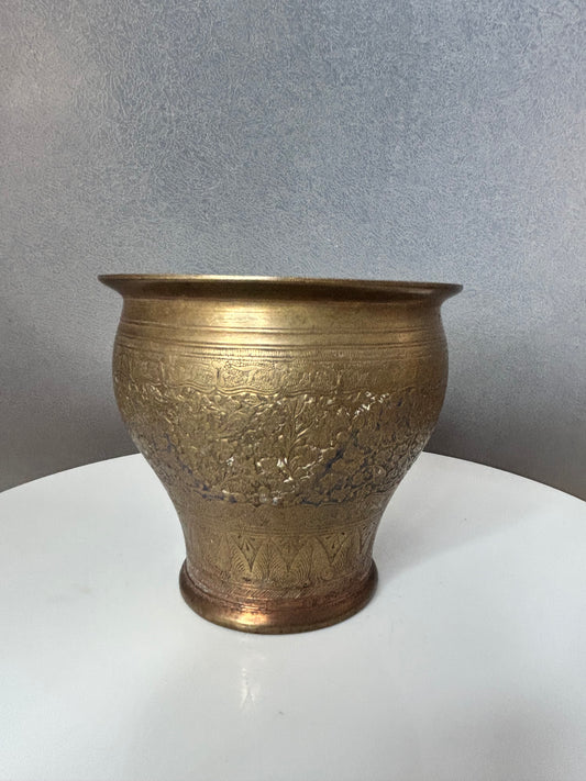 Vintage made bronze tumbler