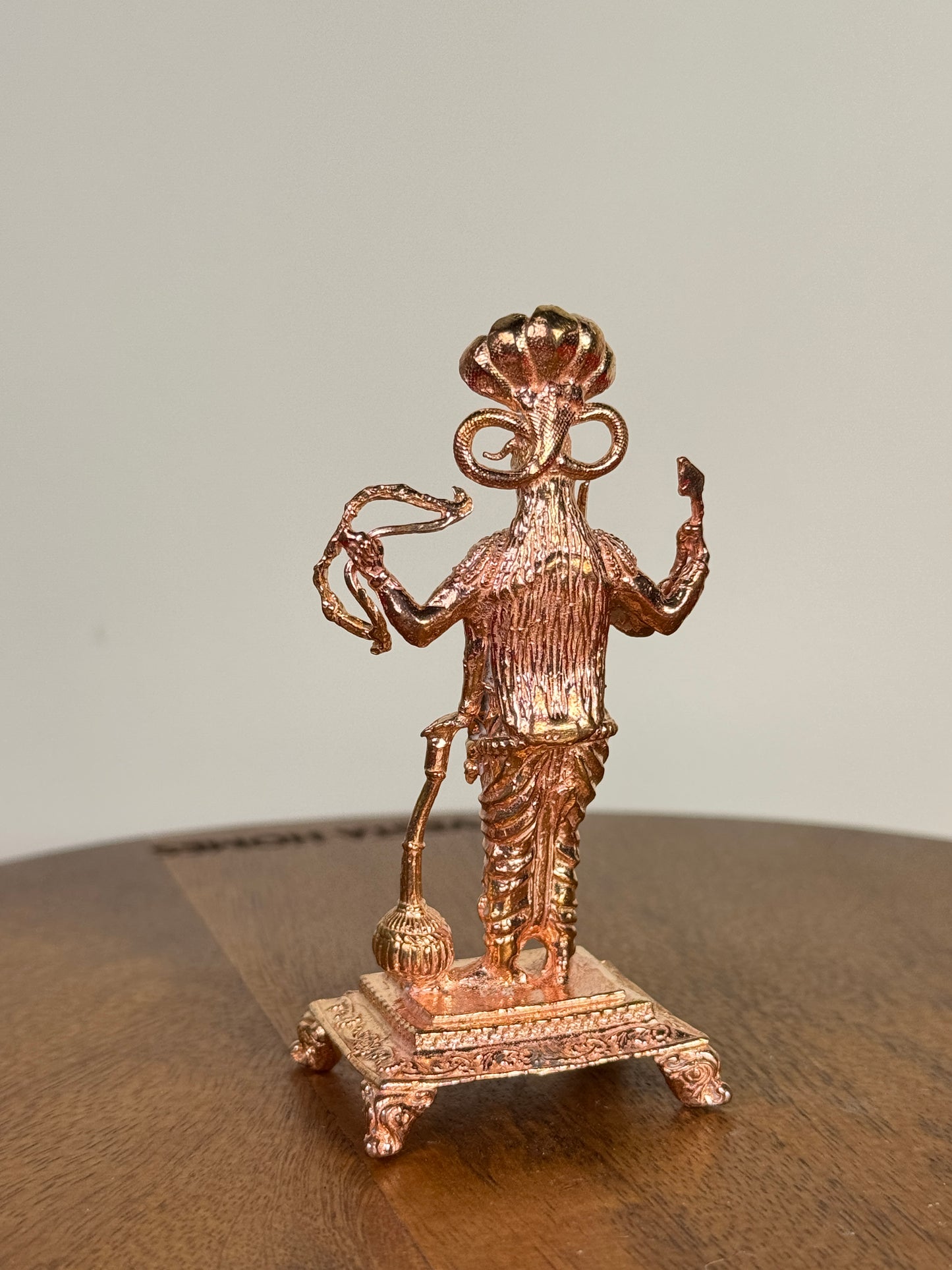 Veerabhadra swamy - copper idol