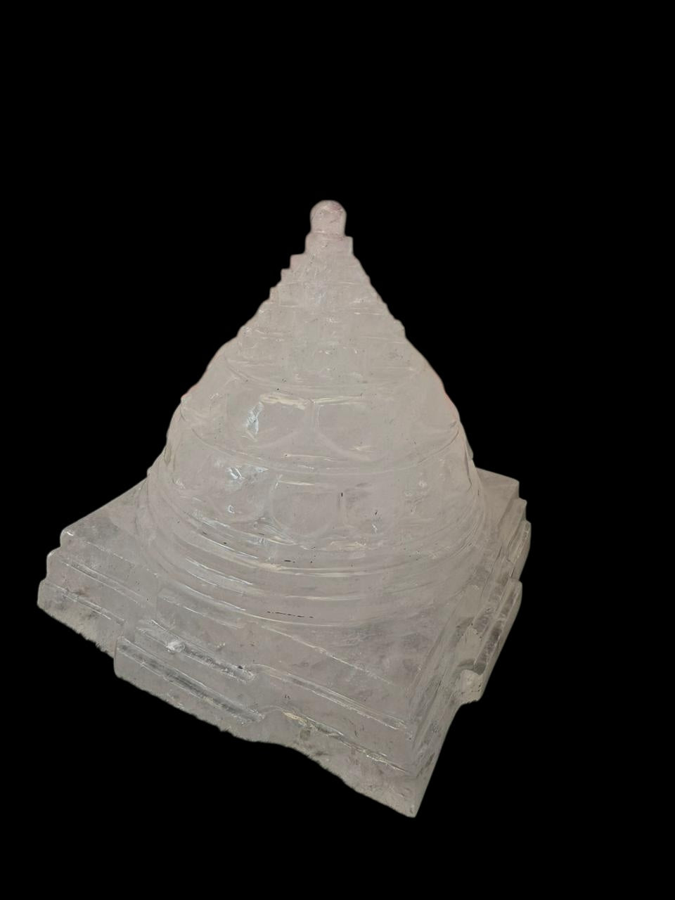 Crystal Sriyantra Meru - Prasiddh Idols Presents Meru Yantra