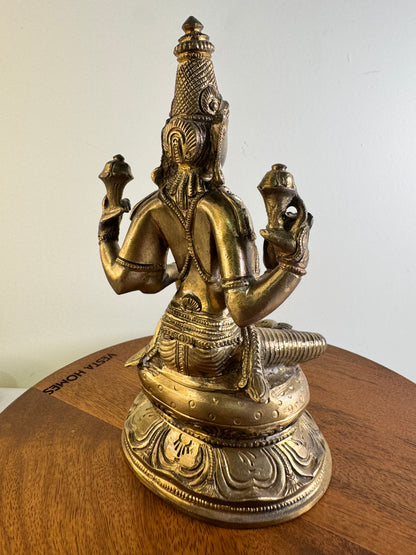Mahalakshmi Devi - Prasiddh idols presents copper idol of