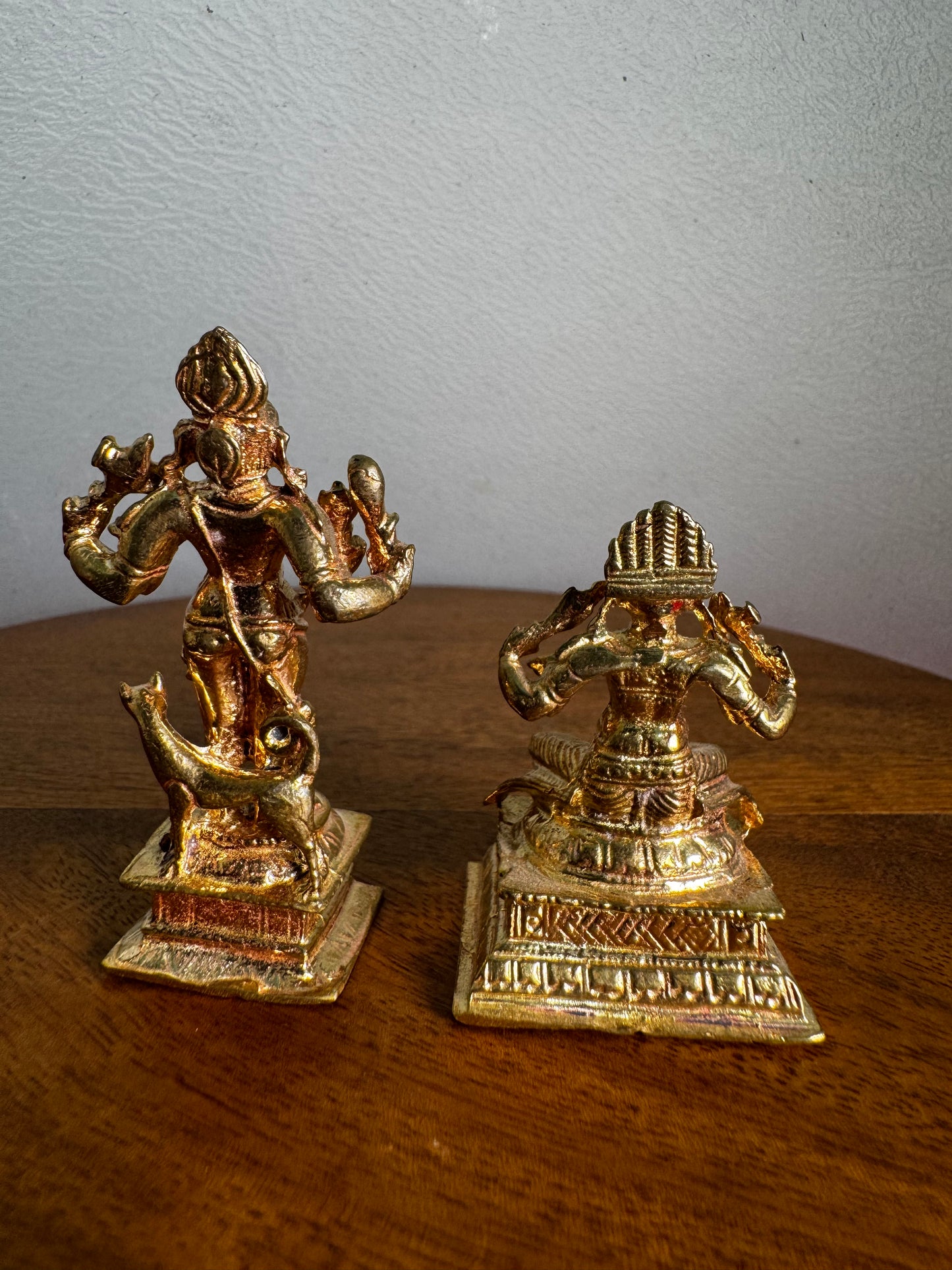 Bhairava and Bhairavi- prasiddh idols presents Panchaloha idol