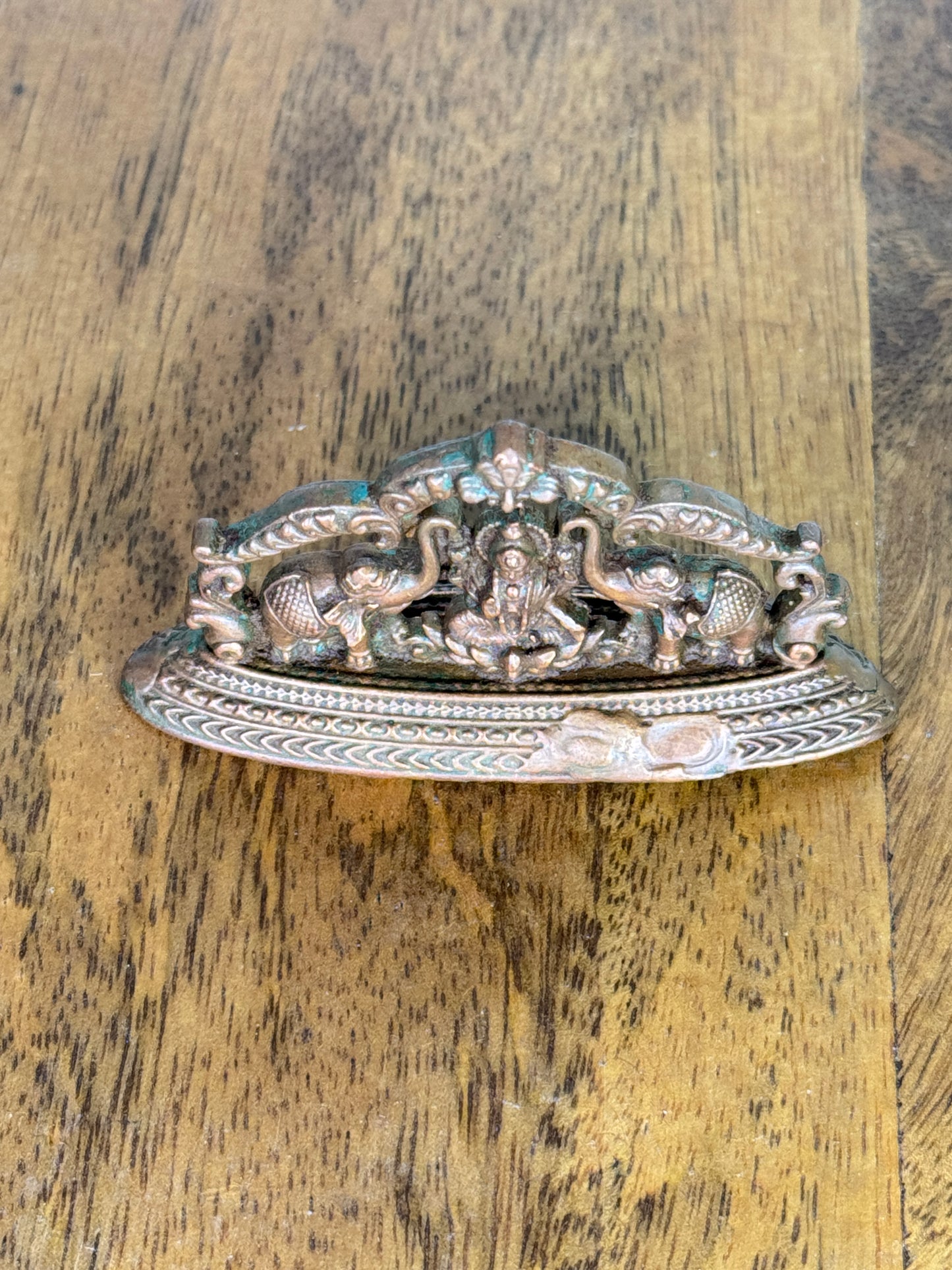 2D Cad model Gajalakshmi devi - museum Replicated copper idol