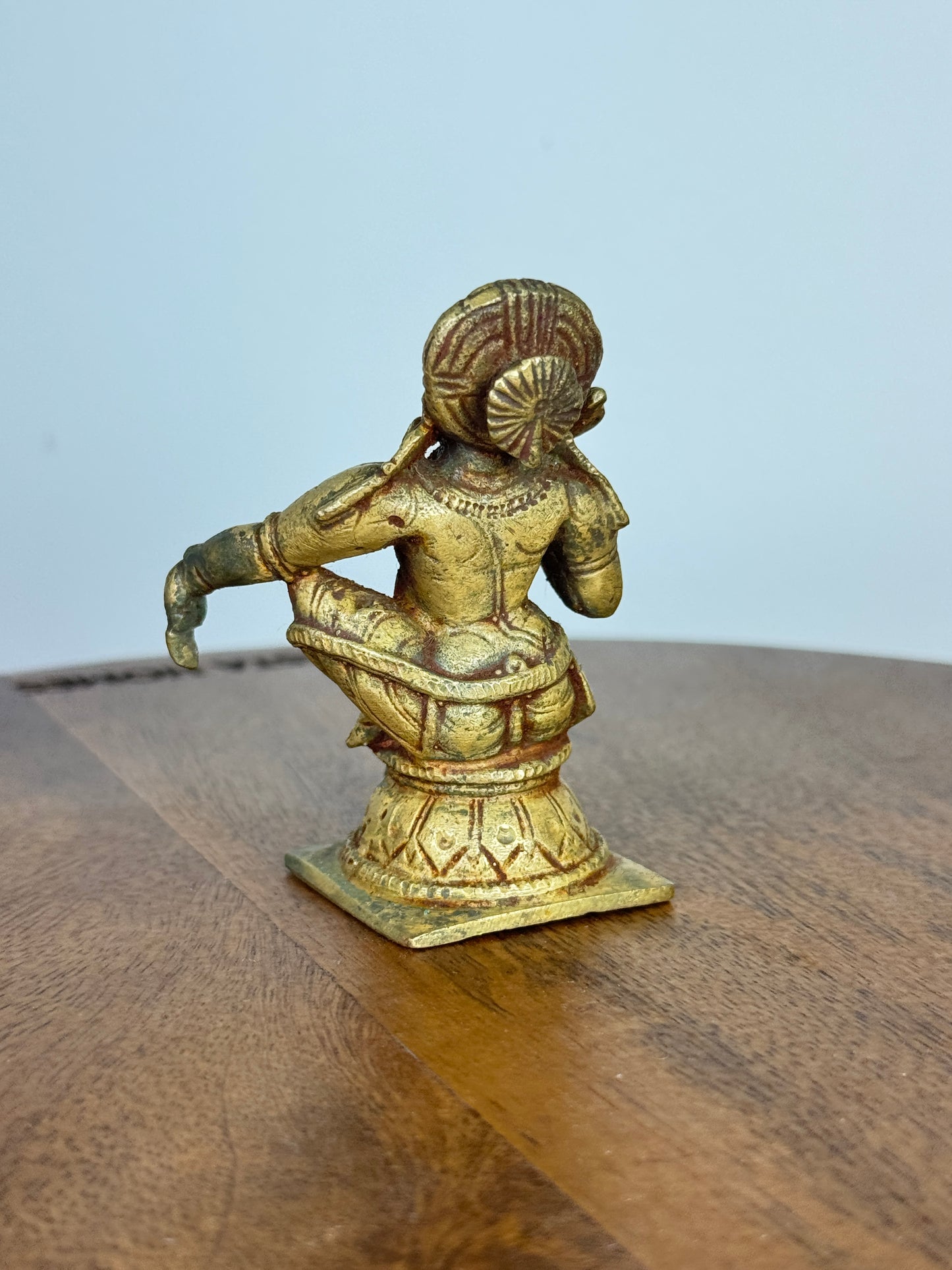 Ayyanar/shasta idol - museum replicated panchaloha idol