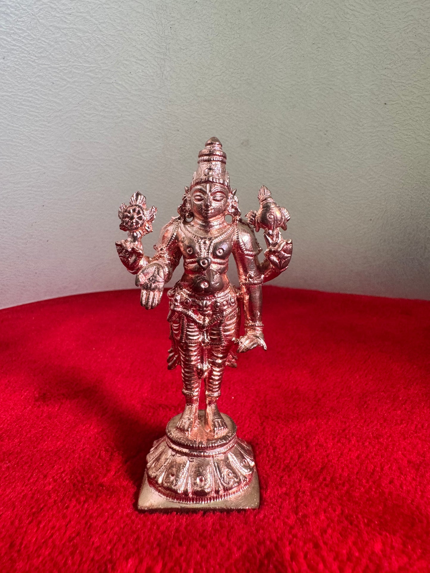 Lord Srinivasa Swamy- Prasiddh Idols Present Copper Idol