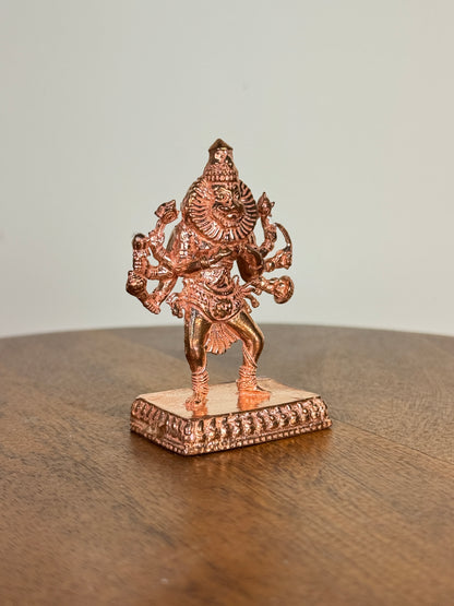 Ugra Narasimha Swamy idol made of pure copper