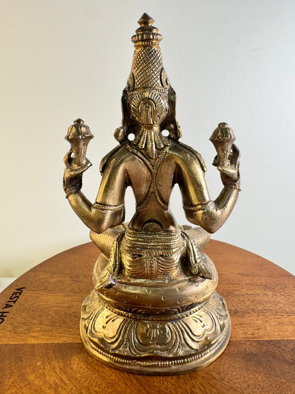 Mahalakshmi Devi - Prasiddh idols presents copper idol of