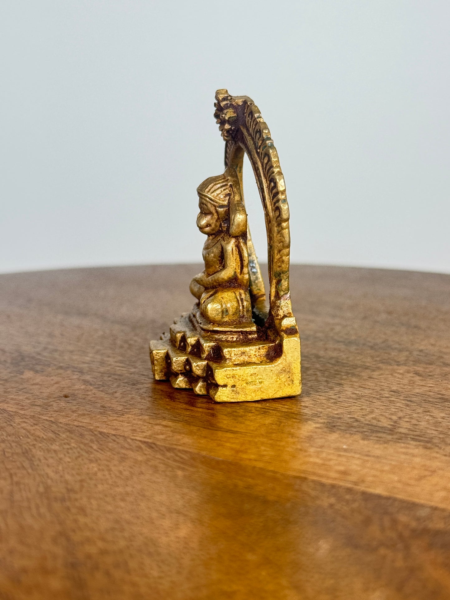 Dyana Hanuman - museum replicated panchaloha idol