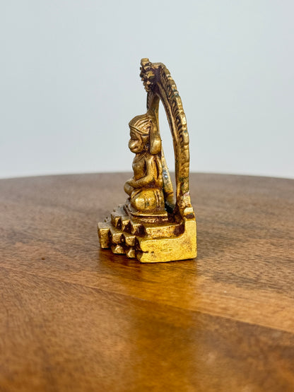 Dyana Hanuman - museum replicated panchaloha idol