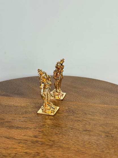 Andal / Godha Devi idol made of panchaloha