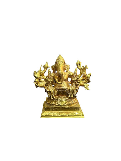 Lakshmi Ganapathi - Prasiddh Idols Presents Panchaloha Idol (Custom Made)