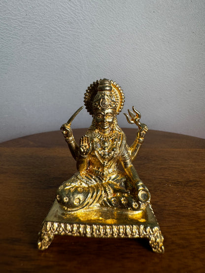 Santoshi Mata- Prasiddh idols present Panchaloha idol