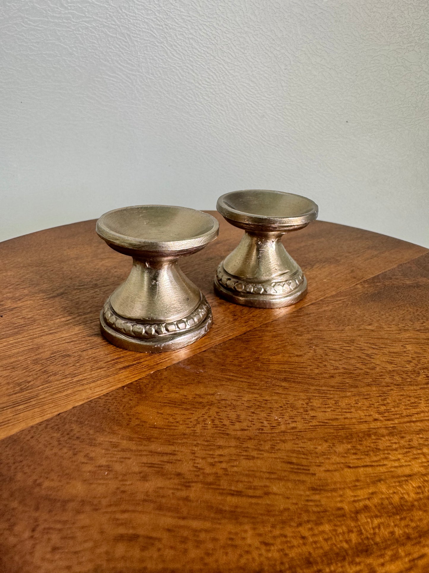 Traditional Bowl Arathi lamp/ Deepam/Lamp/Pair Lamp - Prasiddh Idols Presents Panchaloha handcrafted bowl lamp/ miniature lamp - ghee aarti