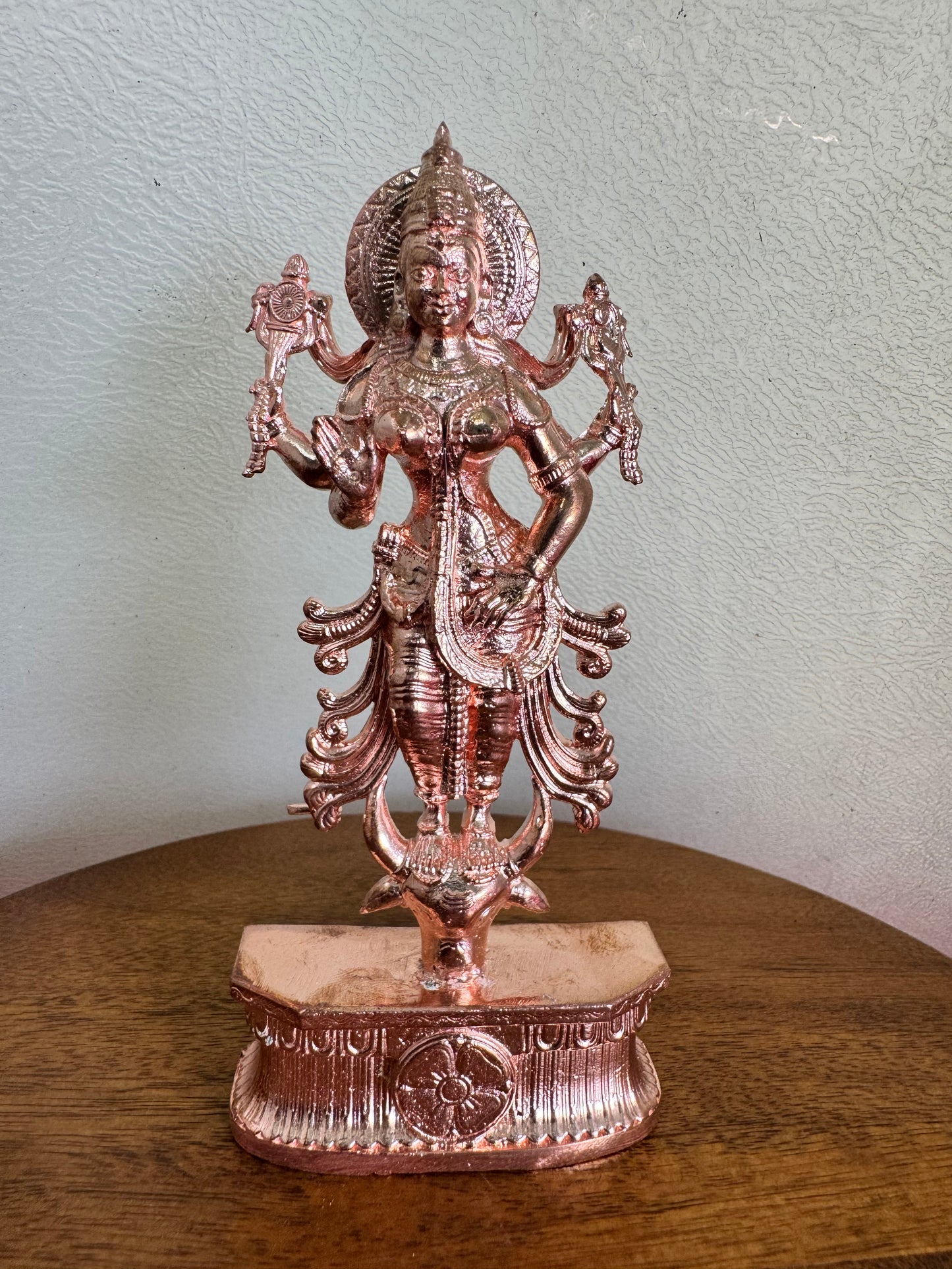 Vishnu Durga Devi - Prasiddh Idols Presents Copper Idol