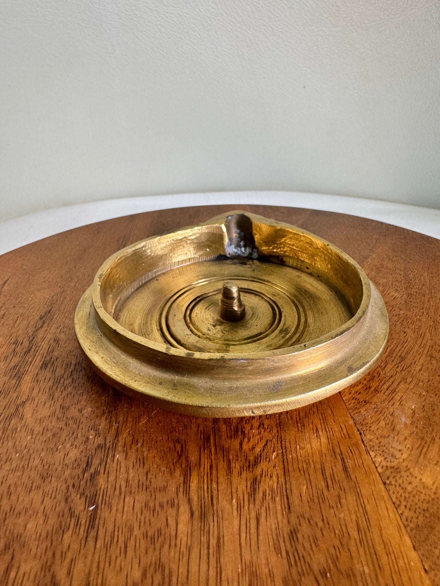 Tatte / Battalu Deepa/Deepam/Lamp - Prasiddh Idols Presents Panchaloha handcrafted plate lamp