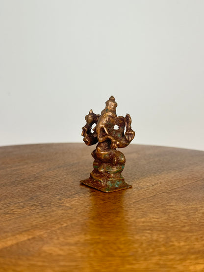 chola style Ganesha idol - Museum replicated copper idol