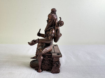Muneshwara Swamy - Prasiddh idols presents copper made Black polished idol
