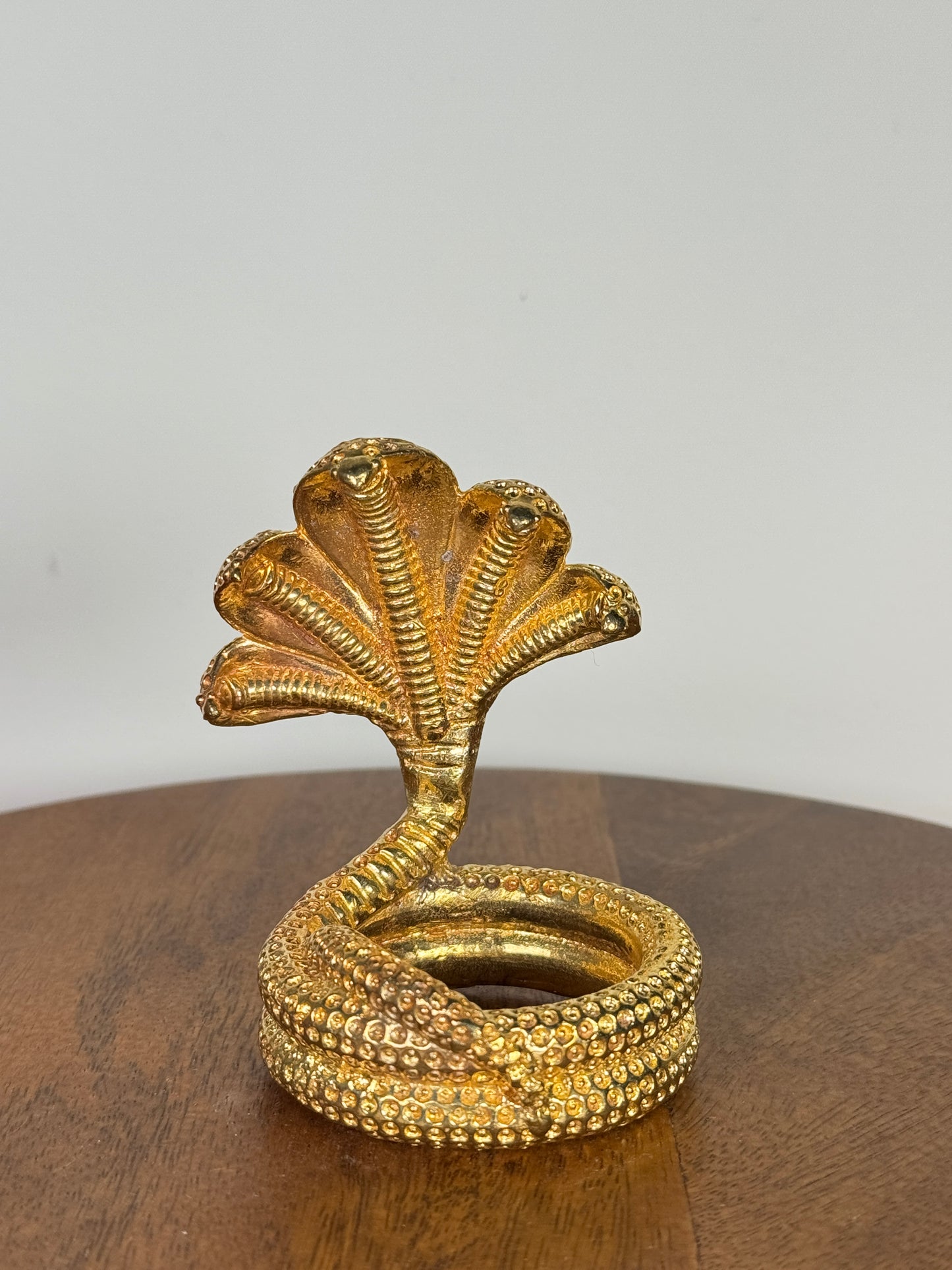 Shesha Naga idol made of panchaloha