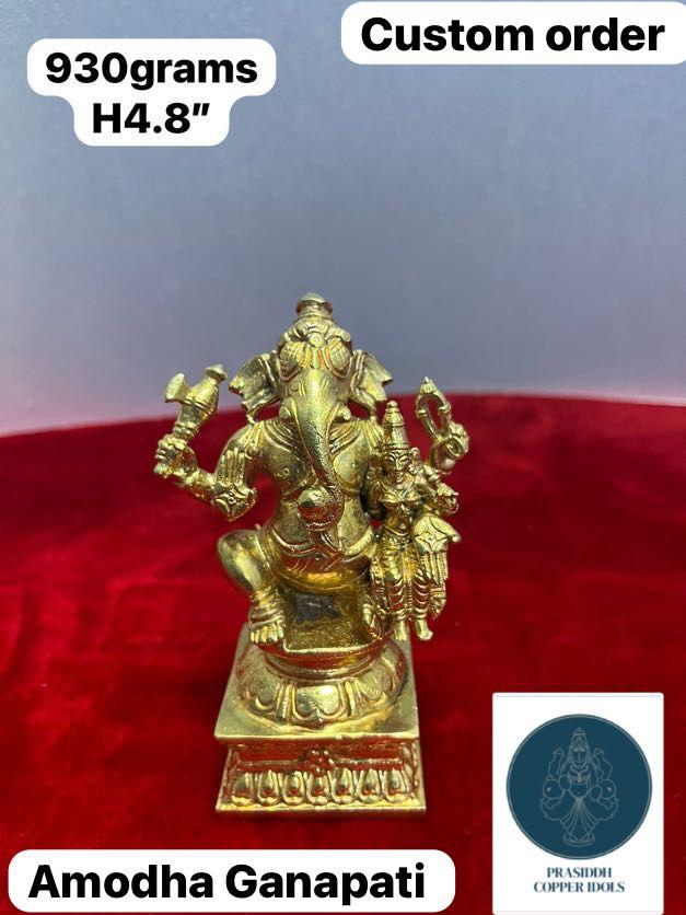 Amodha Ganapathi- Prasiddh Idols Presents Panchaloha Idol (Custom Made)
