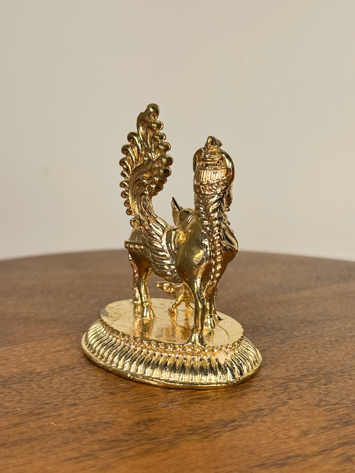 Kamadhenu idol - panchaloha idol