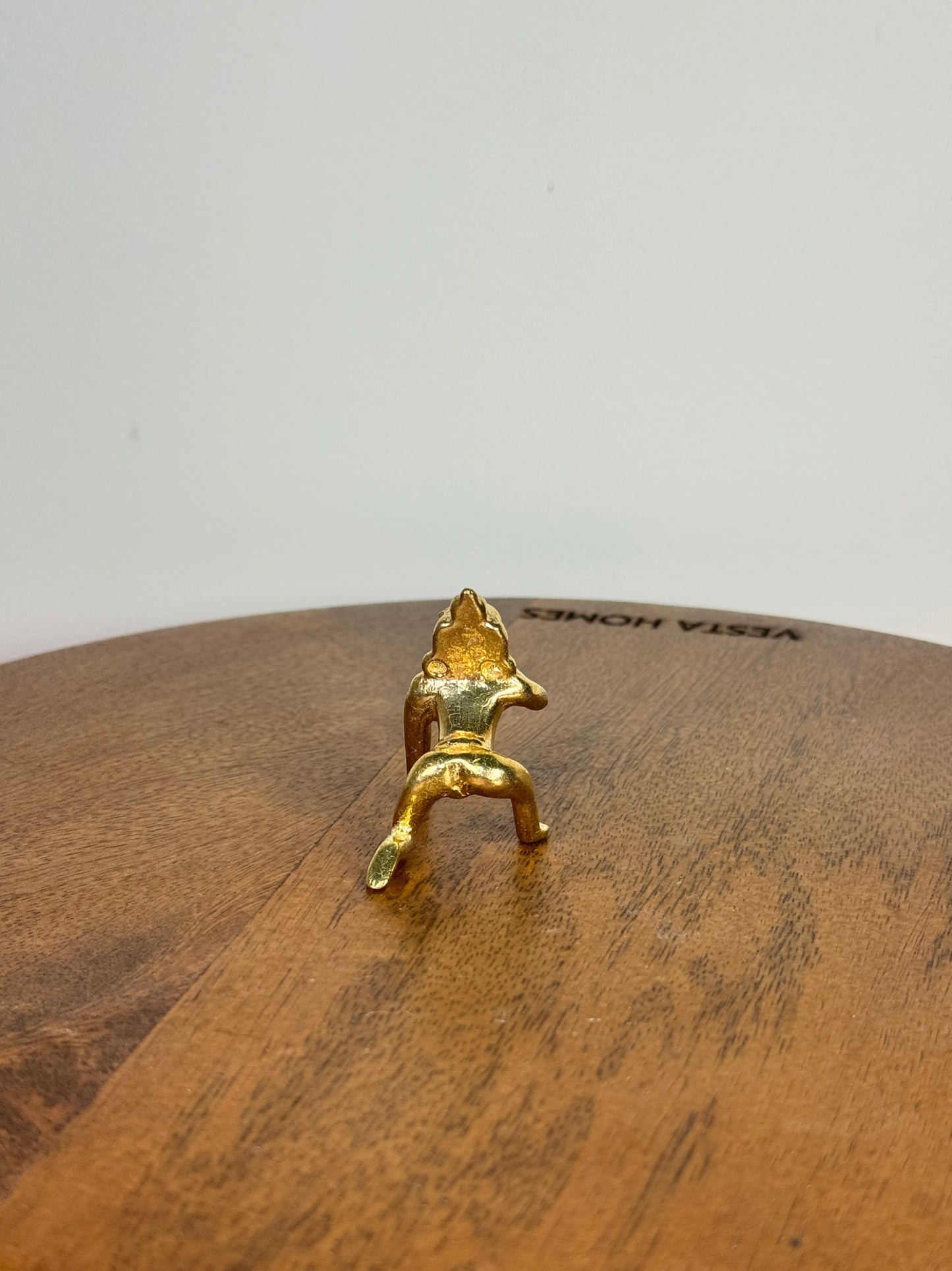 Crawling butter ball Krishna idol made of panchaloha