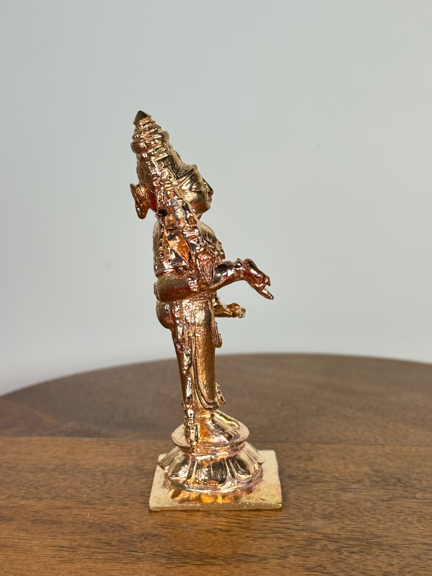 Lord Srinivas idol made of copper