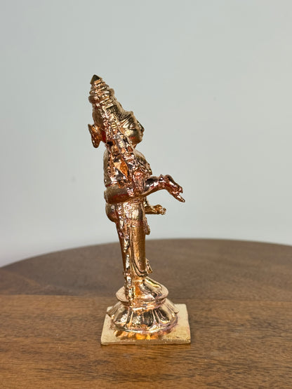 Lord Srinivas idol made of copper