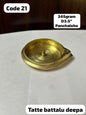 Tatte / Battalu Deepa/Deepam/Lamp - Prasiddh Idols Presents Panchaloha handcrafted plate lamp