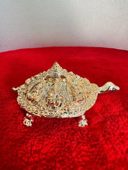 Astalakshmi Meru SriYantra - Prasiddh idols presents resin made gold polished idol