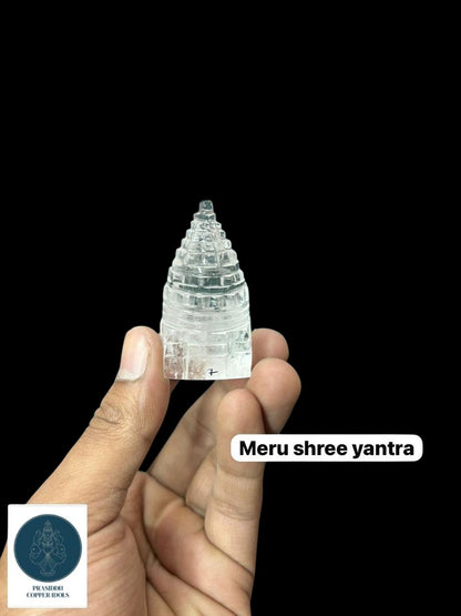Meru Shree Yantra - Prasiddh Idols Presents Crystal