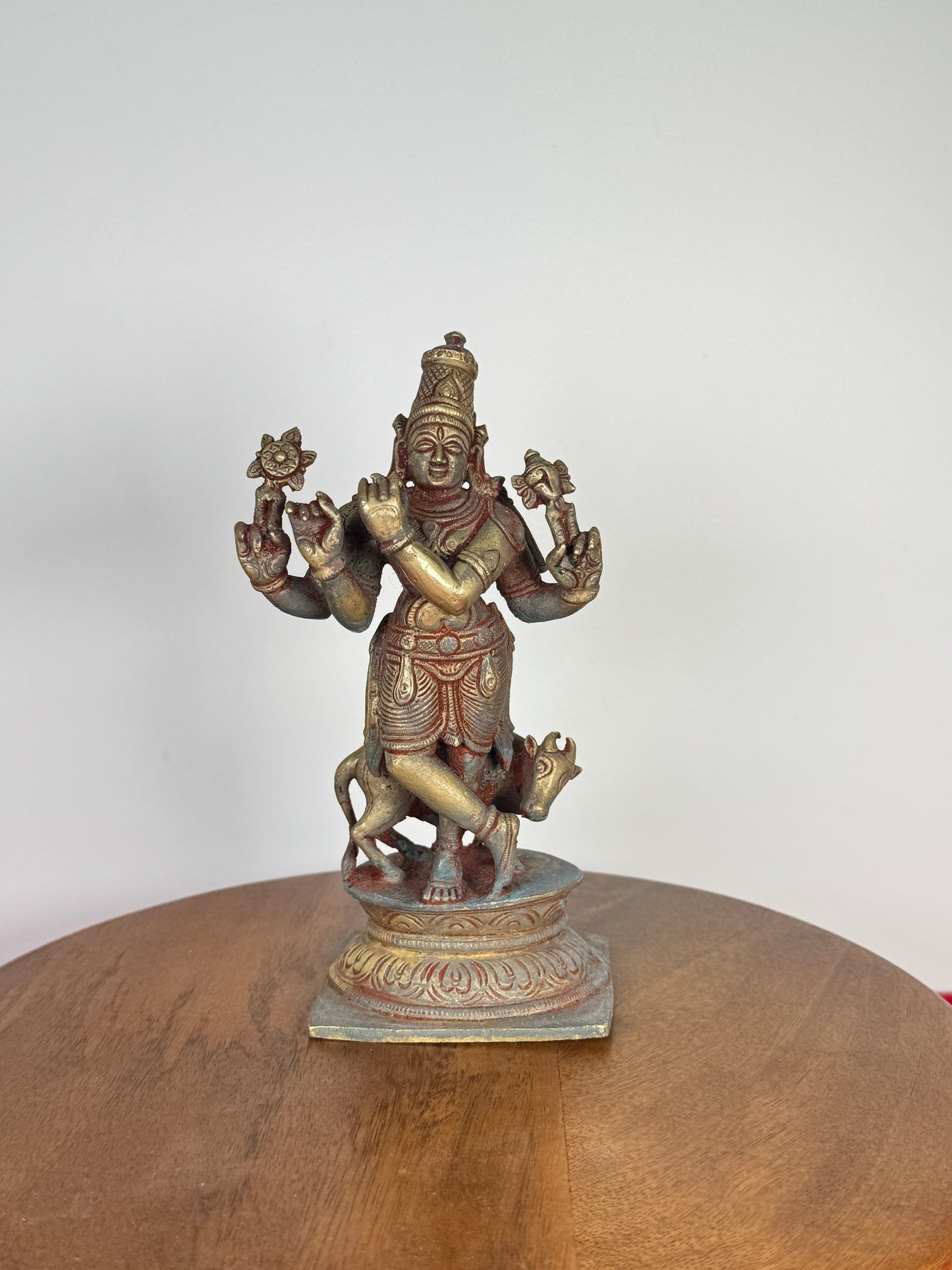 Chaturbuja venugopala Krishna - museum replicated panchaloha idol