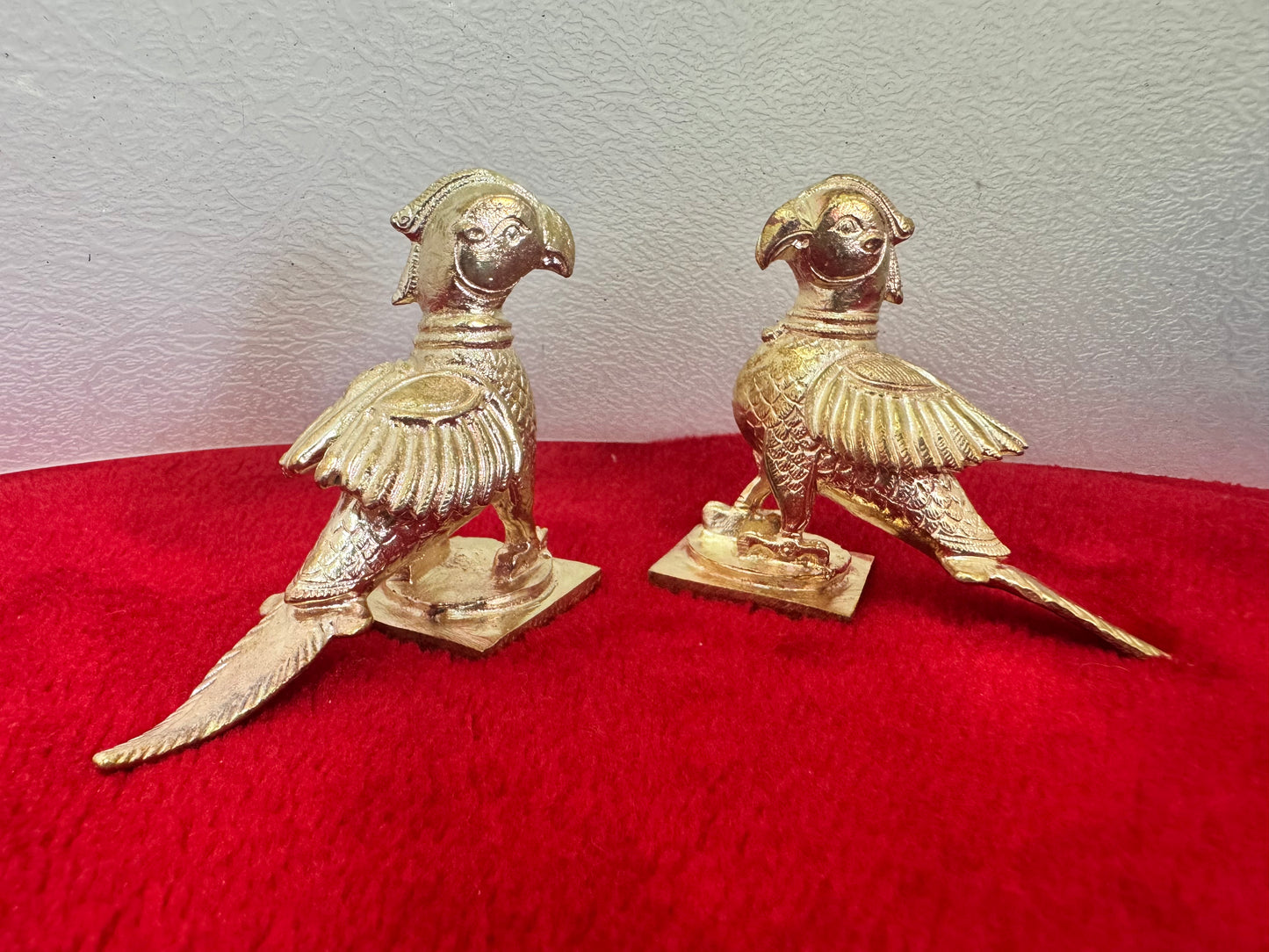 Parrots/Shuka Birds - Prasiddh idols presents copper idol