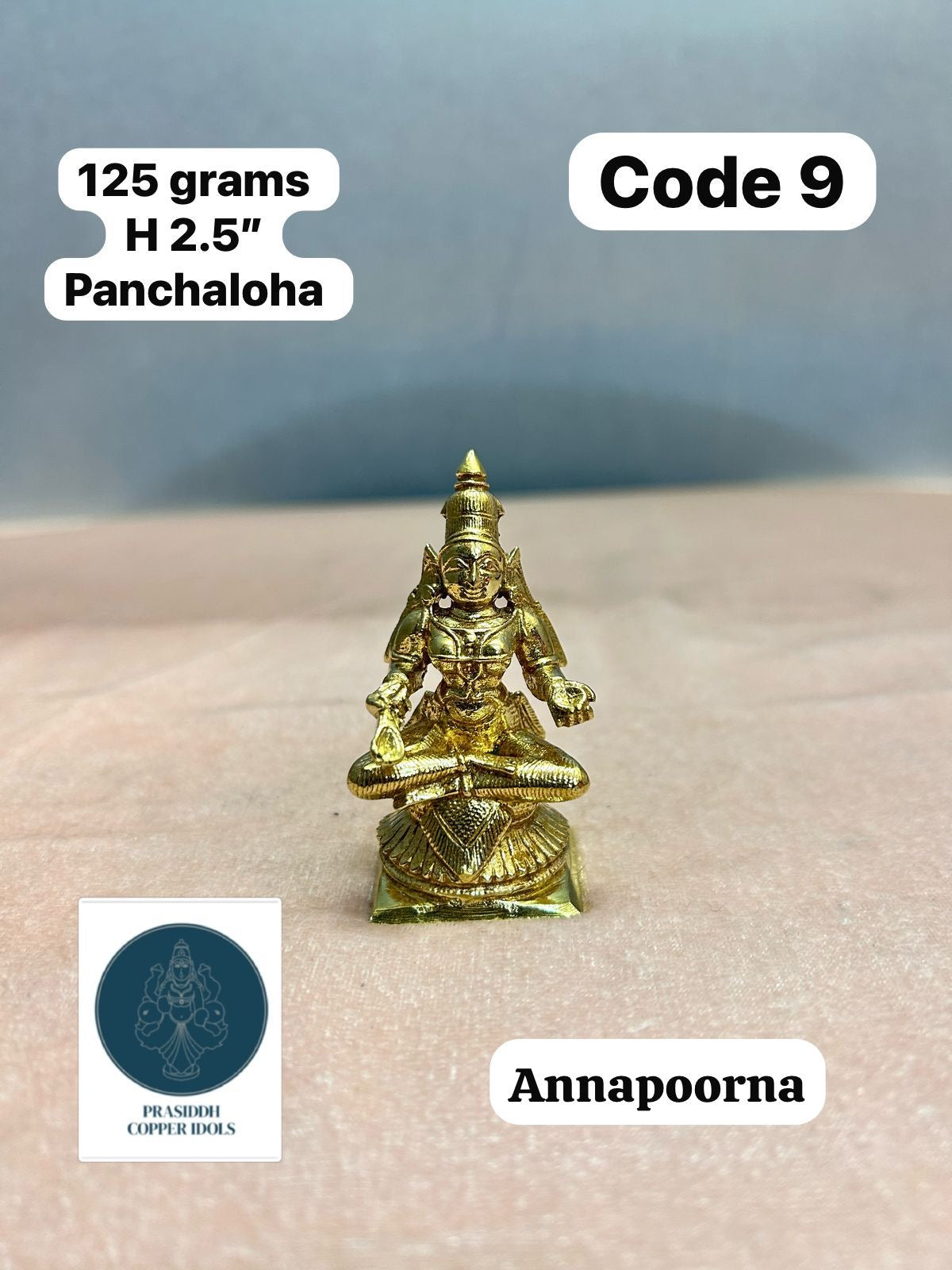 Annapoorneshwari Devi - Prasiddh Idols Presents Panchaloha Idol